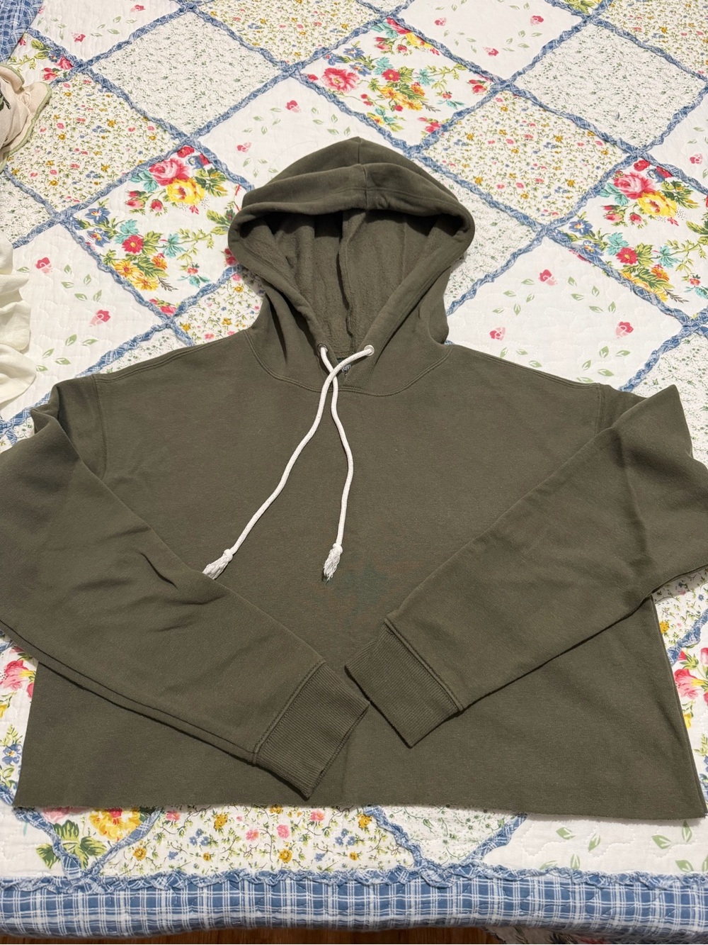 Women’s Olive Green Hoodie Sweatshirt